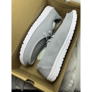 DRope✨ Sz 9 ✨Sparkly Silver✨Ice Grey✨Lightweight Exceptionally Comfortable Shoes